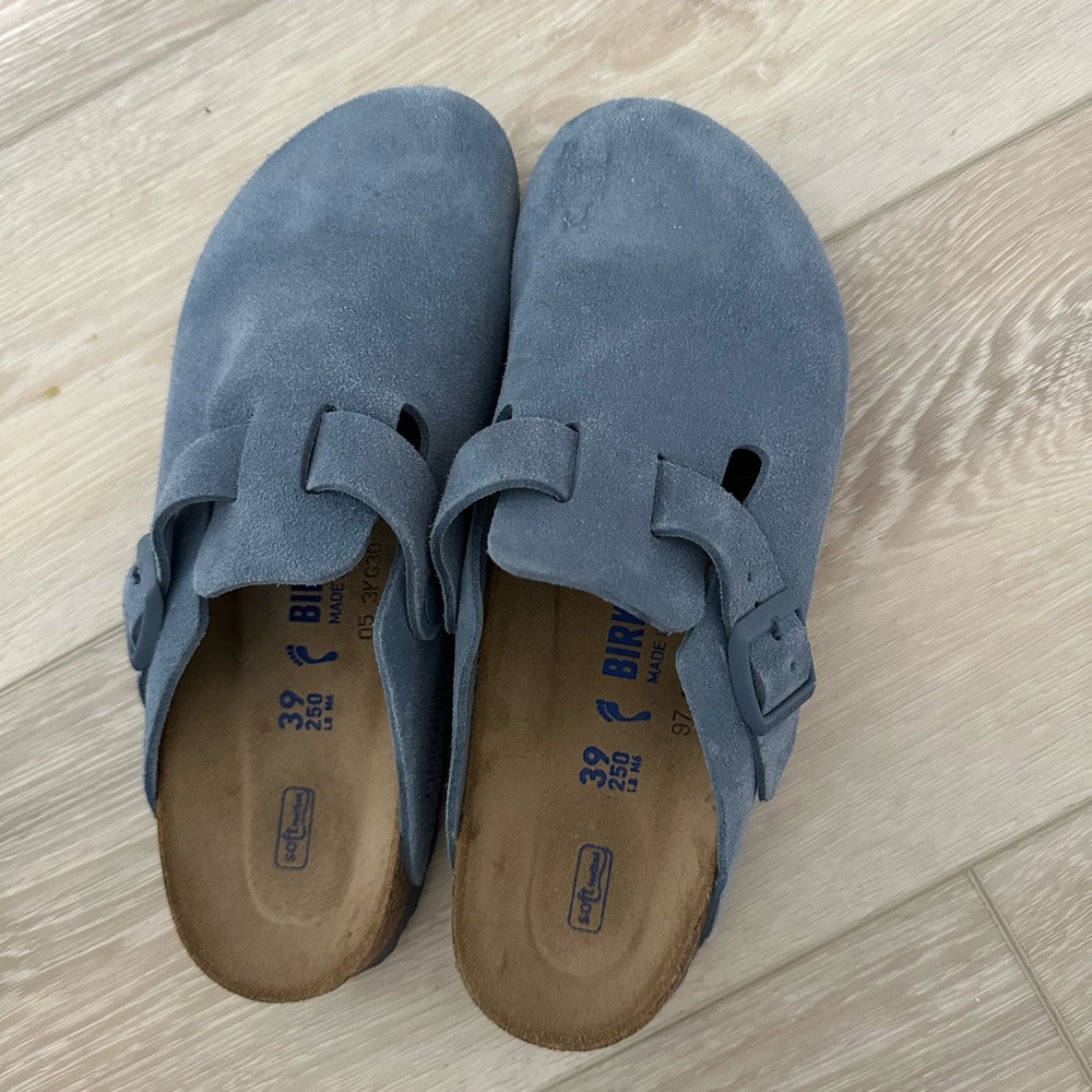 Blue Birkenstock Boston
